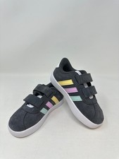 adidas Infant's VL Court 3.0 CF Shoes JH6308 - US:7K, Grey, K2 C36T