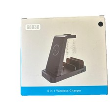 5 IN 1 Wireless Charger Station - For Multiple Devices