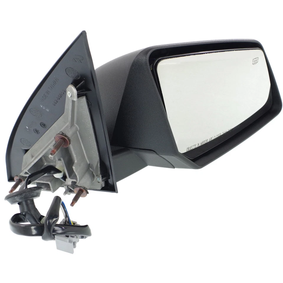 Power Mirror For 2008 Gmc Acadia Passenger Side Heated Textured Black - Изображение 2 из 4