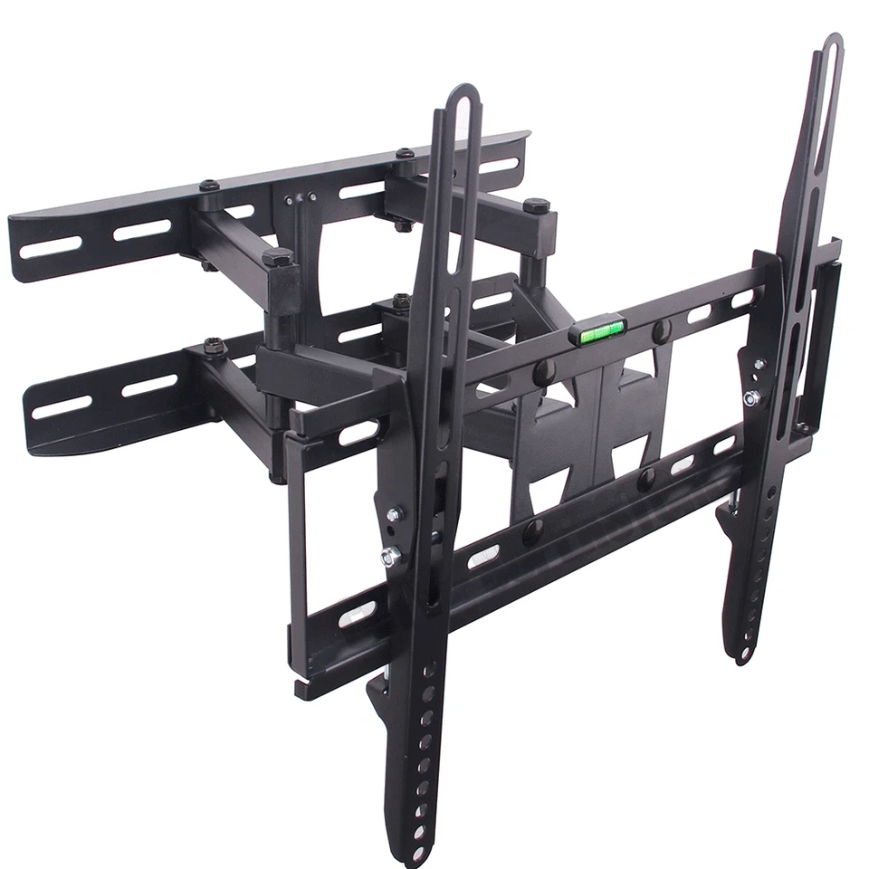 Full Motion TV Wall Mount Bracket Dual Arm Tilt Swivel 23–55" VESA Up to 400x400 - Image 2 of 4