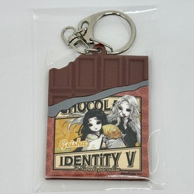 Identity V Sweets Paradise Geisha Michiko Chocolate Rubber Keyholder