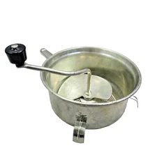 Vintage Foley Food Mill 101 Stainless Steel 2 Quart Hand Crank Strainer Grinder