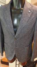 L.B.M. LUIGI BIANCHI TAILORING FLANNEL JACKET SIZE 52 580.00 POSTER. LBM-02b