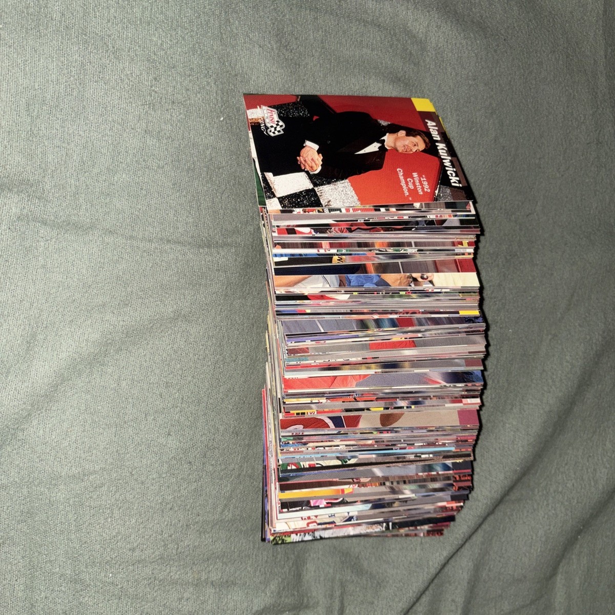 2点セット 1993 Pro Set Finish Line Racing Complete 180 Card Set Near Mint