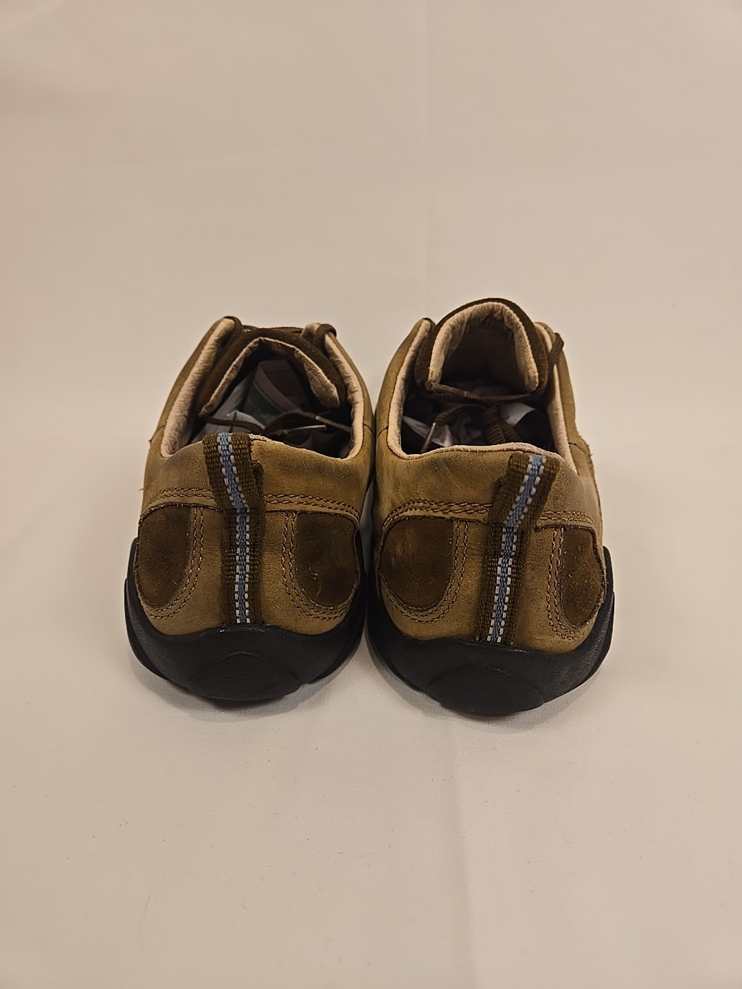 Scarpe da trekking uomo KEEN marroni 0707 stringate basse taglia 9 5 pelle escursionismo