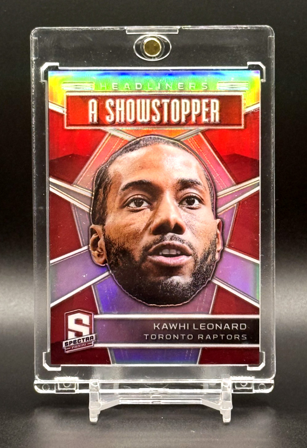 2018-19 Panini Spectra Kawhi Leonard Headliners A SHOWSTOPPER Case Hit SP #9