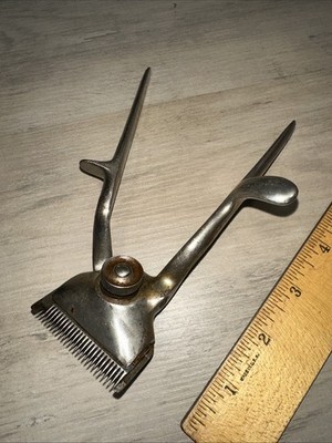 BROWN & SHARPE Barber Shop hair hand clippers Trimmer Rare!