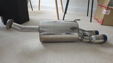 Honda Cr-z Blitz Nur Spec Exhaust Backbox Dual Tip