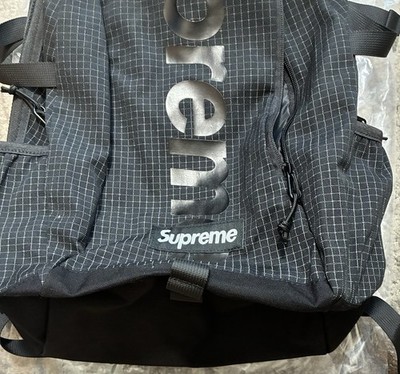 Supreme SS24 Box Backpack Black BNWT Authentic | eBay