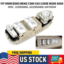 For Mercedes Benz C350e W205 Power Window Master Control Switch C300 C63 S550