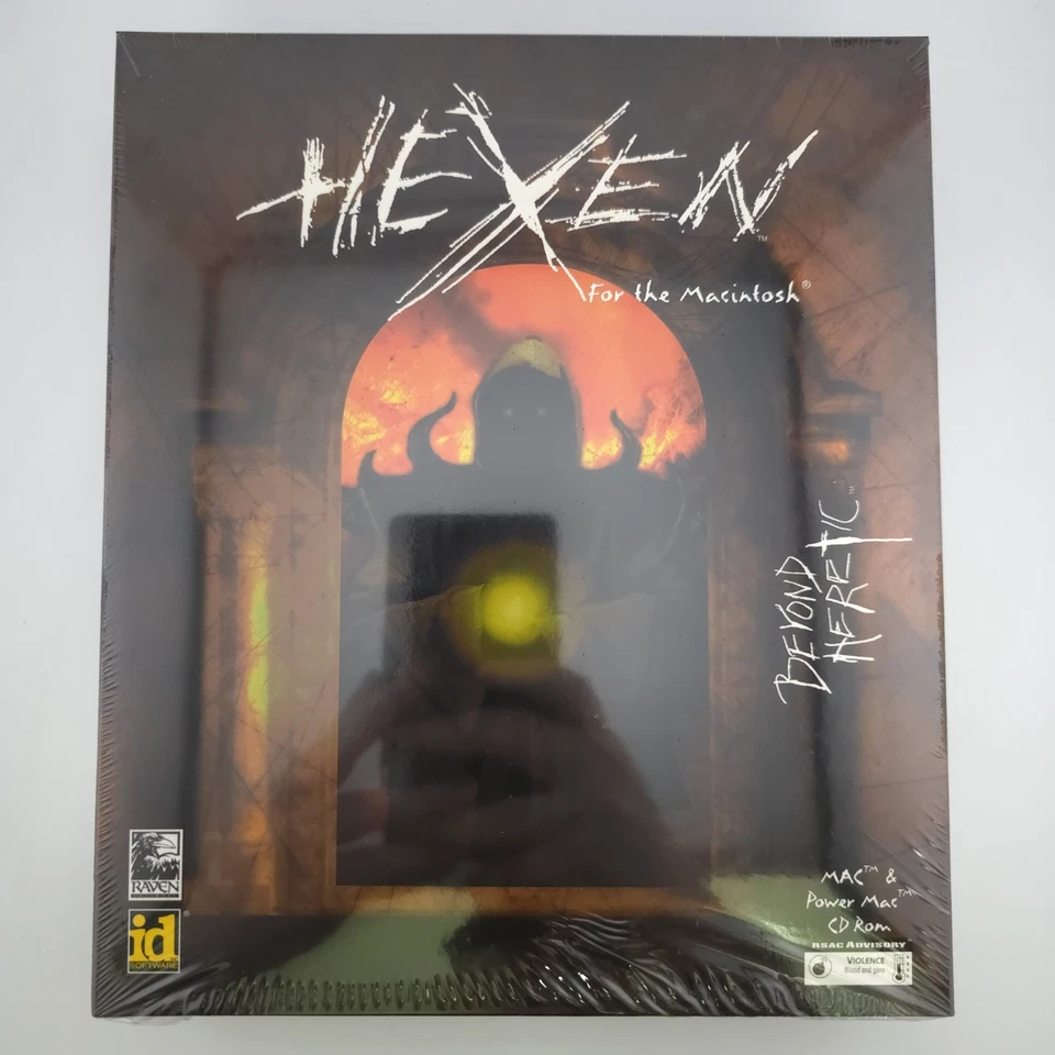 Hexen: Beyond Heretic - For the Macintosh, 1996, Big Box, New & Sealed - Image 2 of 4