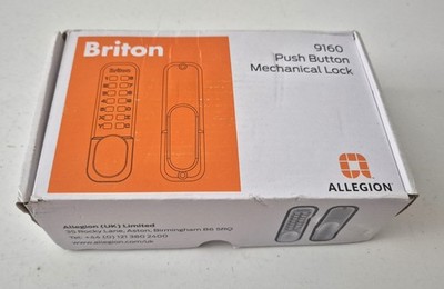 Briton 9160 Druckknopf Mechanisches Schloss Allegion Brandneu