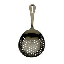 Mercer Culinary M37028BK Barfly 6.5" Stainless Steel Fine Julep Bar Strainer