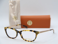 NEW TORY BURCH TY 2030 504 HAVANA GOLD AUTHENTIC FRAMES EYEGLASSES 52-17