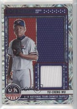 2023 Panini USA Baseball Stars & Stripes Fireworks Yu-Cheng Wu #U18-YCW 0e2x