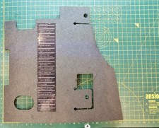 NEW - VW GOLF CABRIOLET SCIROCCO RABBIT  MK1  FUSE LID COVER TRIM 155 937 071