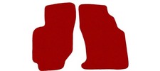 Basic Tappeti ANTERIORI per Honda HRV 3p 1999-2005, Rosso Tappetini