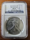 2014 American Silver Eagle .. First Releases  NGC MS70