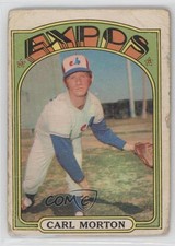 1972 O-Pee-Chee Carl Morton #134 0a3
