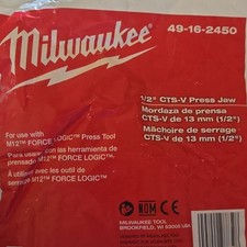 Milwaukee 49-16-2450 1/2in CTS-V Press Jaw for M12 FORCE LOGIC Press Tool