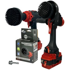 Kornely Premium Drill Brush–2in1 for Drill & Angle Grinder 10cm Multifunctional