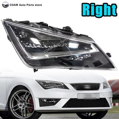Right LED Headlight Assembly For Seat Leon FR 2013-2016 Turn Signal Lighting