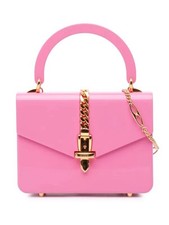 gucci sylvie bag Plexi Pink
