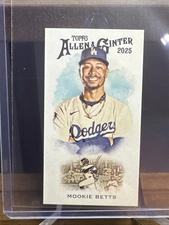 Mookie Betts 2025 Topps Allen & Ginter #N222-8 1889 N22 Mini - LA Dodgers