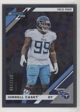 2019 Panini Donruss Press Proof Silver 3/100 Jurrell Casey #246 0q3