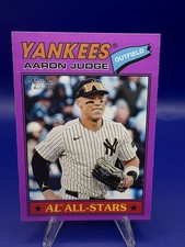 2026 Topps Heritage Aaron Judge Light Purple Border #10