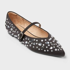 A New Day Women's Gabriella Shoes Jet Black Size 8.5