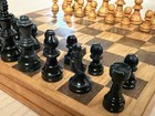 Vintage 70s Folding solid wood chess set complete and in great condition. — photo 3