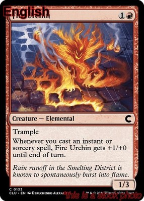 EN - Fire Urchin - 133 - CLU - NM