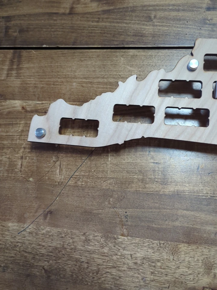 North Carolina Map Wine Cork Display With Wall Mount Brackets. Big 26 X 10.5 " - Image 4 of 4