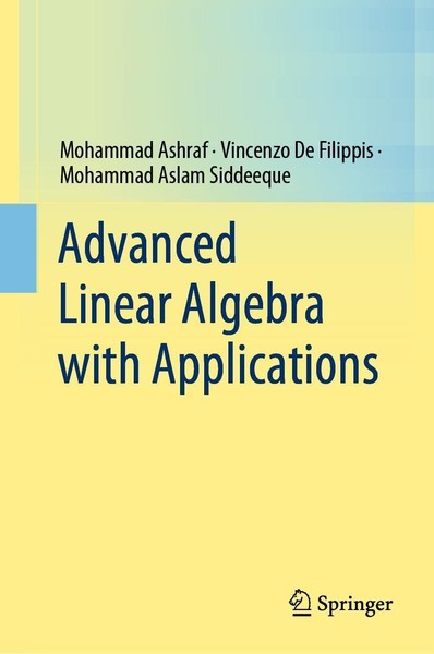 Advanced Linear Algebra With Applications, Mohammad Ashraf-image