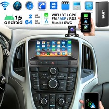 DAB+ Für Opel Astra J 10-14 GPS Navi WIFI Android 15 Autoradio Apple Carplay 64G