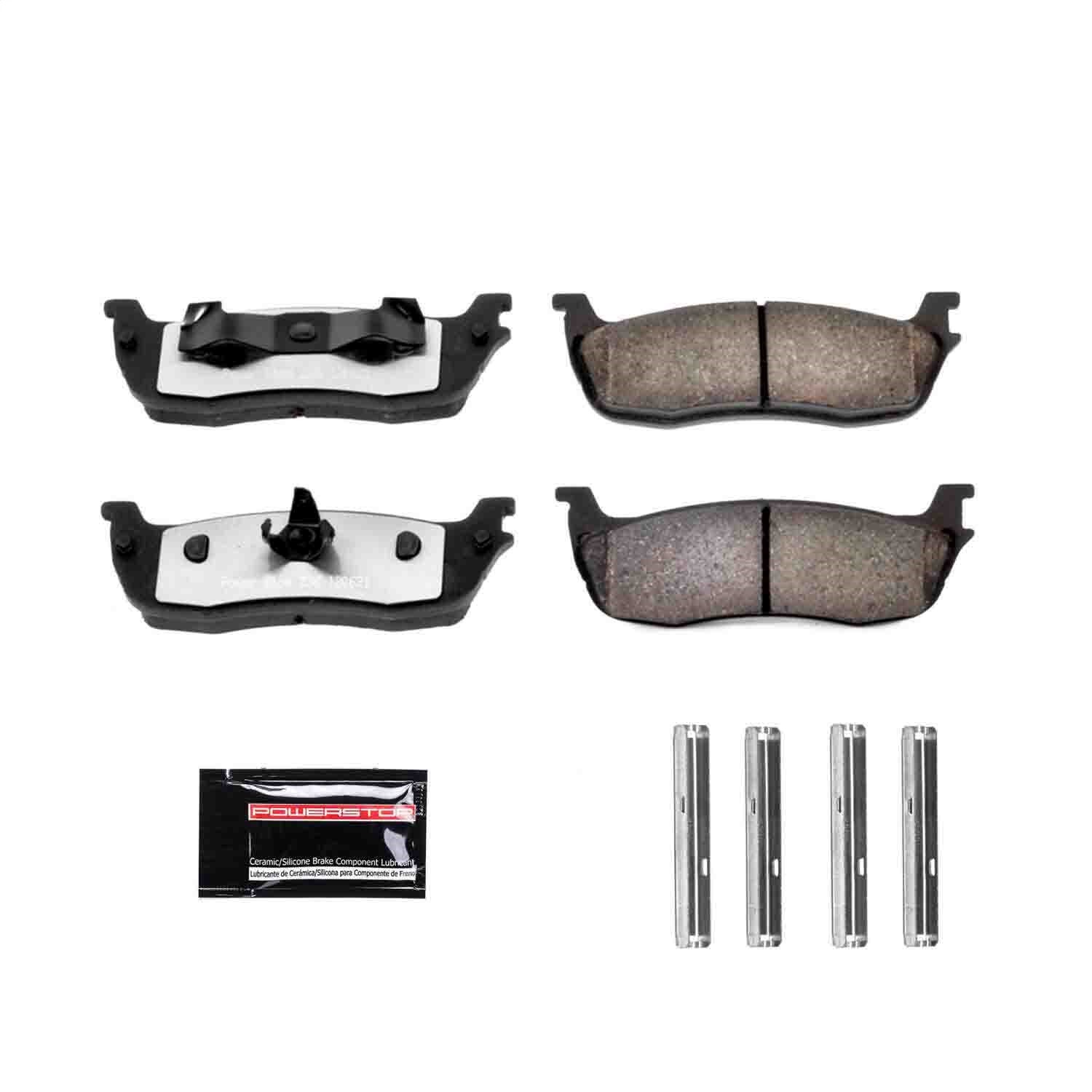 PowerStop Z36-711 Disc Brake Pad Set For Select 97-10 Ford Lincoln Models