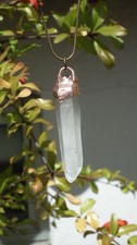 Electroformed Copper Crystal necklace // Crystal jewelry