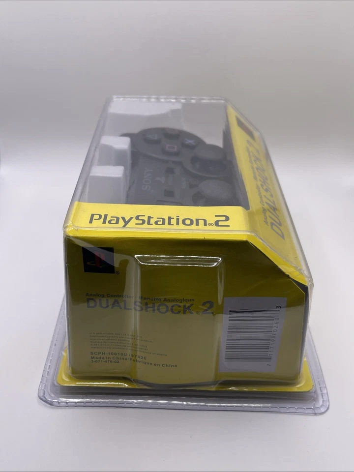 Sony PlayStation DualShock 2 Manette de Jeu - Noire (SCPH-10010) - neuve - Photo 4/4