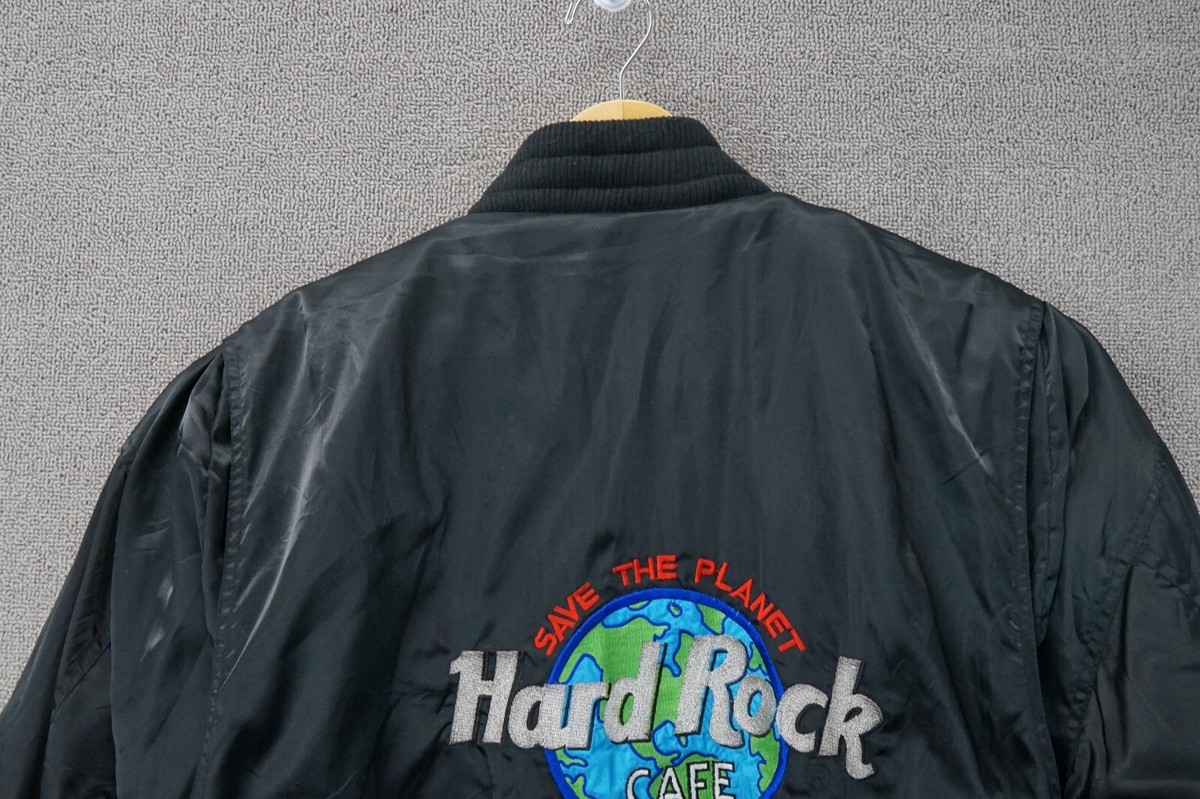 Vintage Hard Rock Cafe Save the Planet Beijing China Black