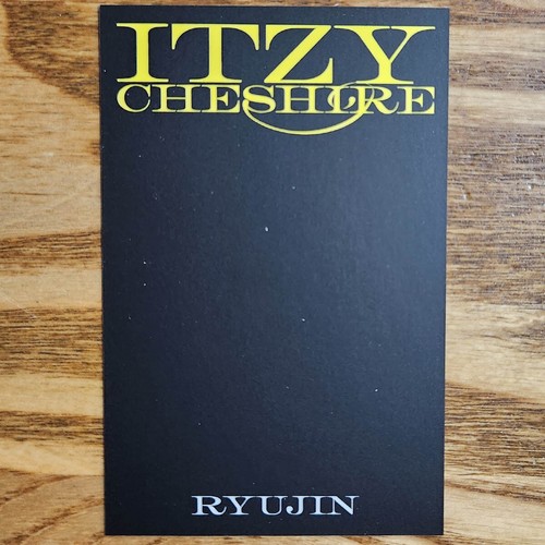 Ryujin Official Neon Photocard Itzy Cheshire Genuine kpop - Imagen 2 de 2