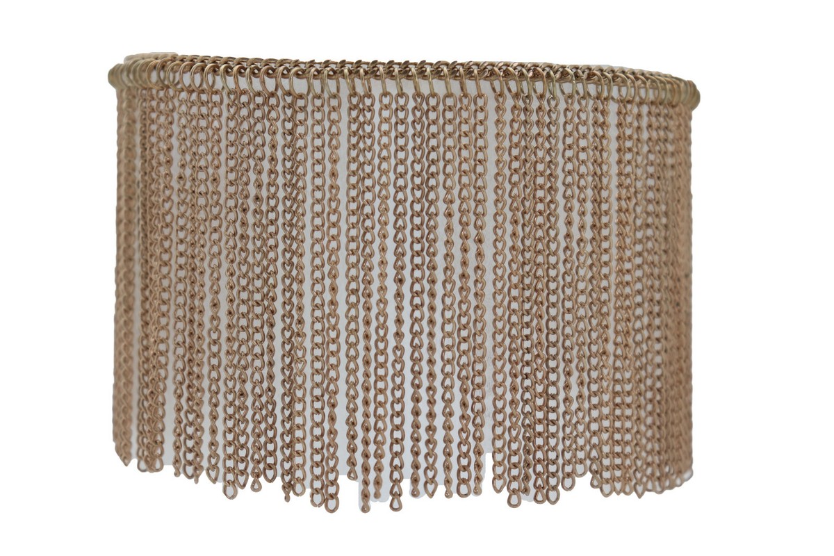 Ciondolo Per Scarpe Con Catena E Strass - Frange Nappa, Oro/argento (donna) - Foto 3