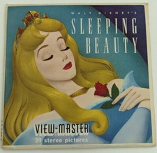 View Master Sawyer's Disney Sleeping Beauty 3 Reels Packet Booklet