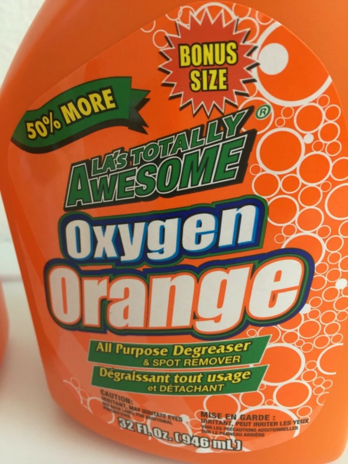 2 La's Totally Awesome Oxygen Orange All Purpose Degreaser 32 Oz eBay