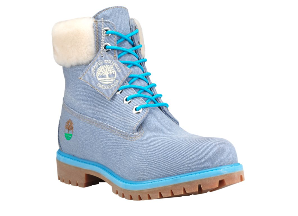 WATERPROOF BLUE DENIM BOOTS | eBay