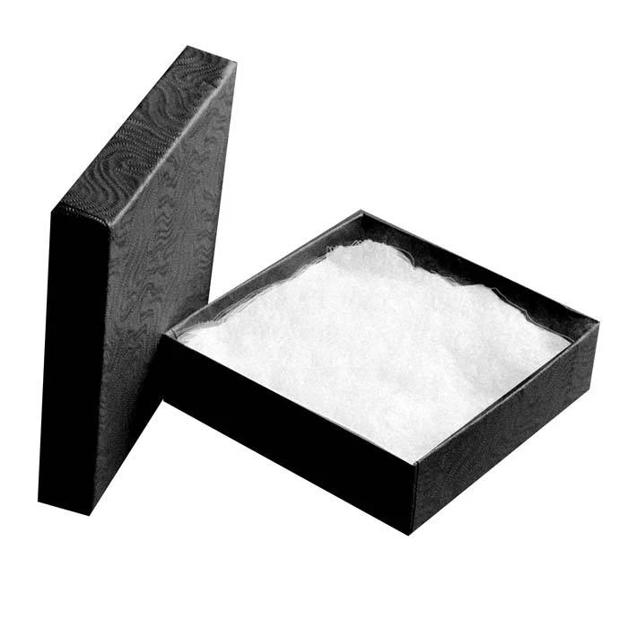 3.5" x 3.5" x 1" Cotton Filled Jewelry Display Packaging Boxes ~ 100, 200, 500 - Image 3 of 4