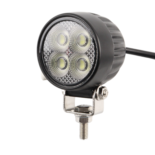 20W 10-30V DC Round LED Work Light Flood Driving Light For Motorcycle Tractor - Picture 6 of 8