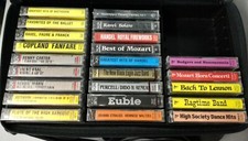 33  - Factory Sealed cassette tapes Classic music SQN  related some remastered