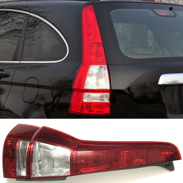 Rear Trunk Halogen Taillights Replacement Reflector Bumper For Honda