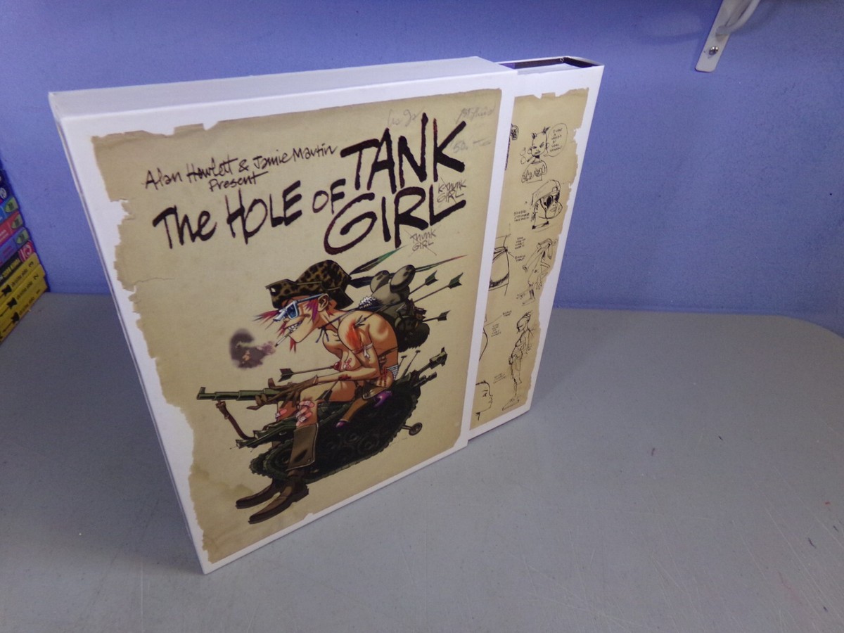 The Hole of Tank Girl 2012 HC 1st Edition 1st SIGNED Alan Martin
